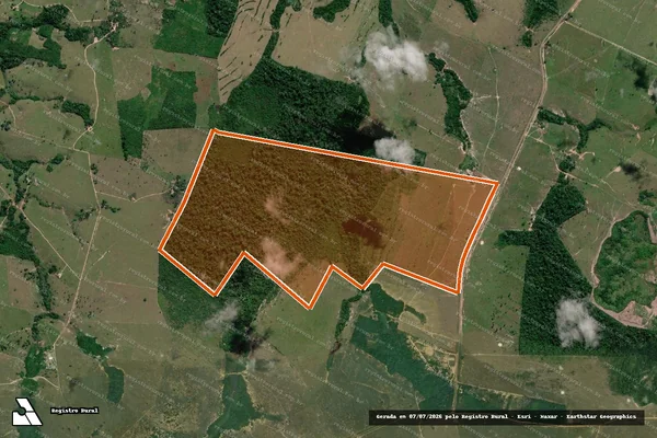 Imagem de satélite de FAZENDA BOI VERDE III em VITÓRIA DO XINGU - PA