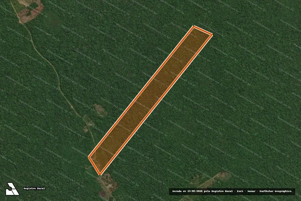 Imagem de satélite de SITIO NOVO PARAISO em AUTAZES - AM
