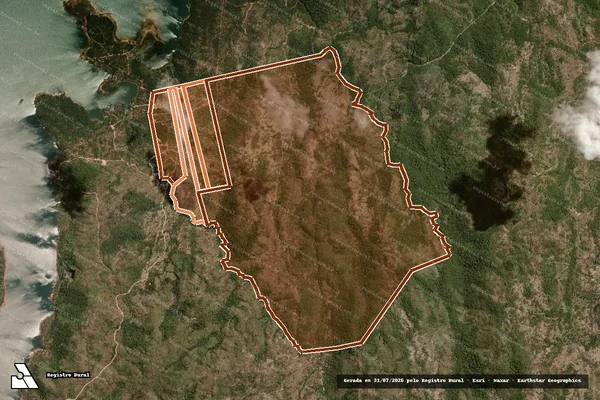 Imagem de satélite de FAZENDA LAGES OU AREIAS em DIANÓPOLIS - TO