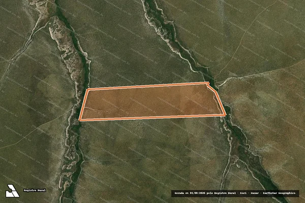 Imagem de satélite de FAZENDA SÃO LOURENÇO - PARCELA 1 em CORIBE - BA