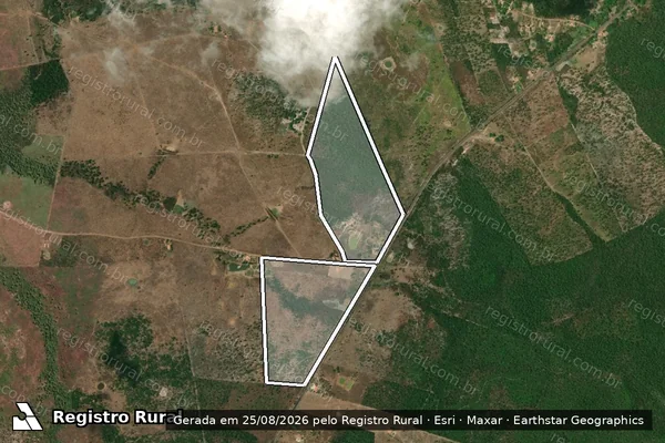 Imagem de satélite de DATA SÃO BENEDITO em COROATÁ - MA