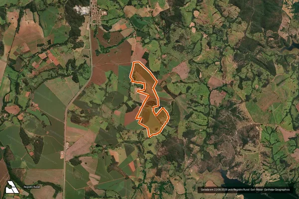 Imagem de satélite de FAZ PIRES - VITORINO e OLHOS DAGUA em CATALÃO - GO