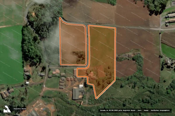 Imagem de satélite de Sitio Agostinho em WITMARSUM - SC