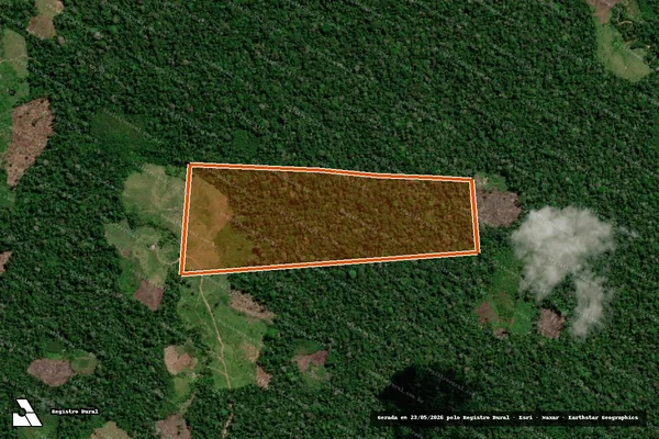 Imagem de satélite de COLONIA JATOBA em TARAUACÁ - AC