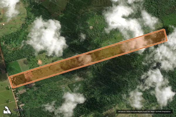 Imagem de satélite de SITIO SANTA CATARINA - I em BRASIL NOVO - PA