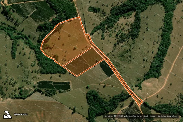 Imagem de satélite de Fazenda Felicidade em CRISTAIS - MG