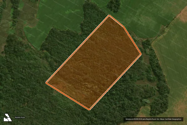 Imagem de satélite de FAZENDA ALEGRETE em PONTA PORÃ - MS