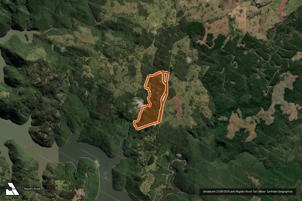 Imagem de satélite de FAZENDA SOBRADINHO em CAMPO BELO DO SUL - SC