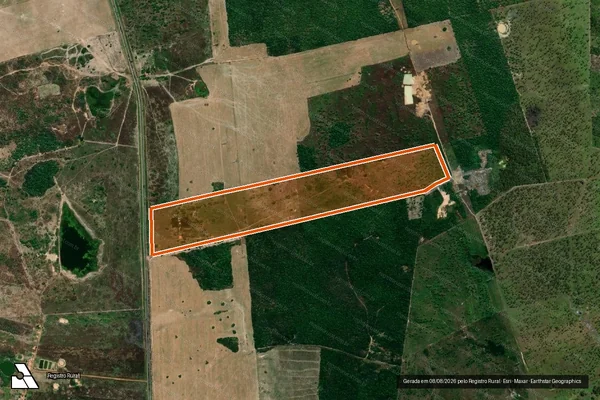 Imagem de satélite de FAZENDA PAI MIGUEL em SÃO MATEUS DO MARANHÃO - MA