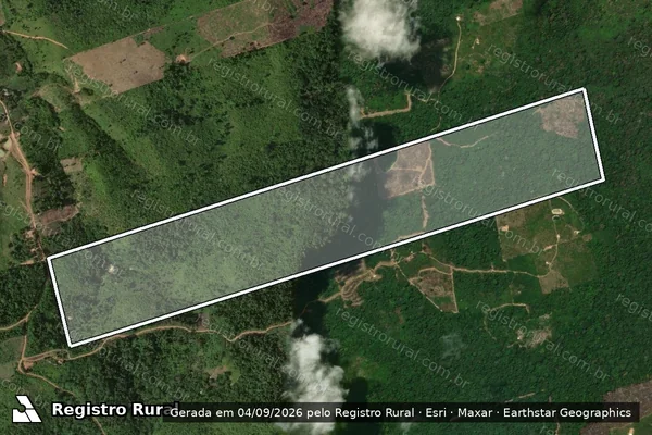 Imagem de satélite de Sitio Boa Esperança em URUARÁ - PA