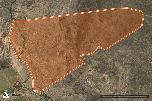Imagem de satélite de FAZENDA SACABRETO em JUAZEIRO - BA