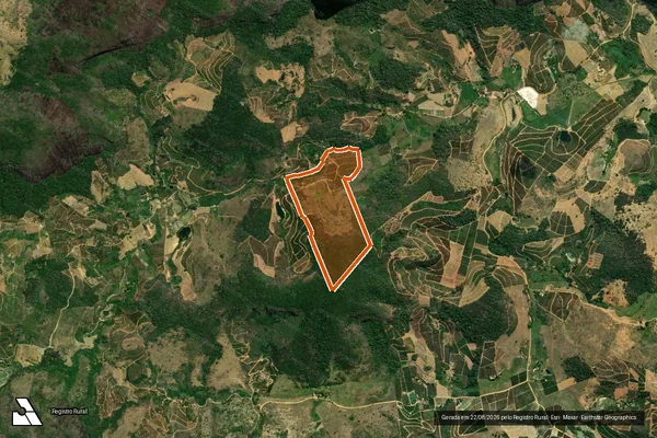 Imagem de satélite de SITIO PAGUNG em PANCAS - ES