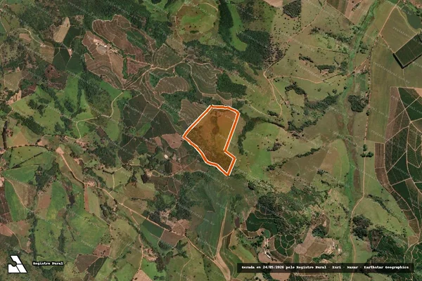 Imagem de satélite de COLINA em SERRANIA - MG