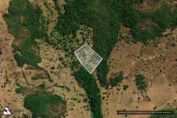 Imagem de satélite de FAZ RECANTO DOS BURITIS em ISRAELÂNDIA - GO