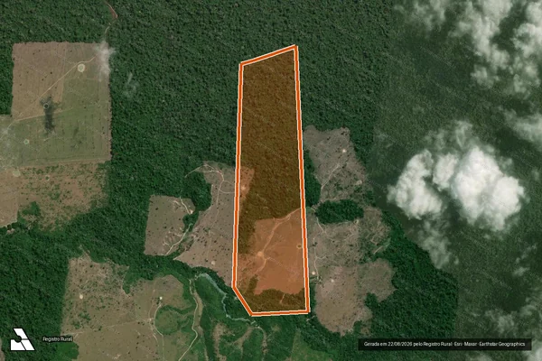 Imagem de satélite de Sitio Pantanal em BRASIL NOVO - PA