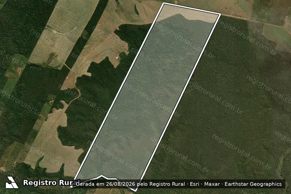 Imagem de satélite de FAZENDA SERRITA I em PARNARAMA - MA