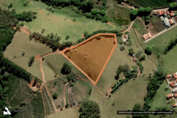 Imagem de satélite de CHACARA DUAS PEDRAS em BUENO BRANDÃO - MG