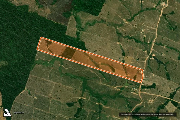 Imagem de satélite de SEM DENOMINAÇÃO em MACHADINHO D'OESTE - RO