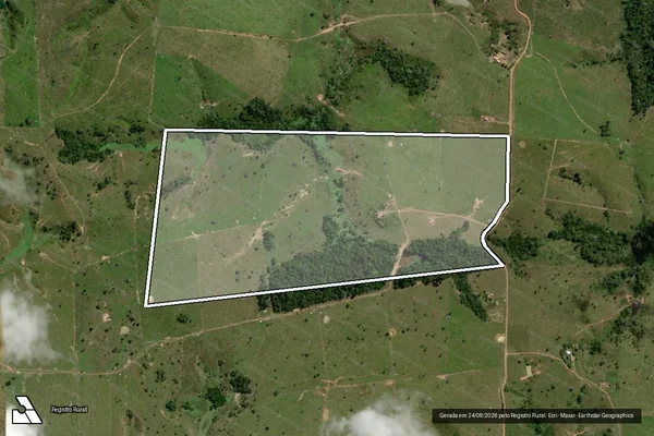 Imagem de satélite de Fazenda Vale das Pedras em MARABÁ - PA