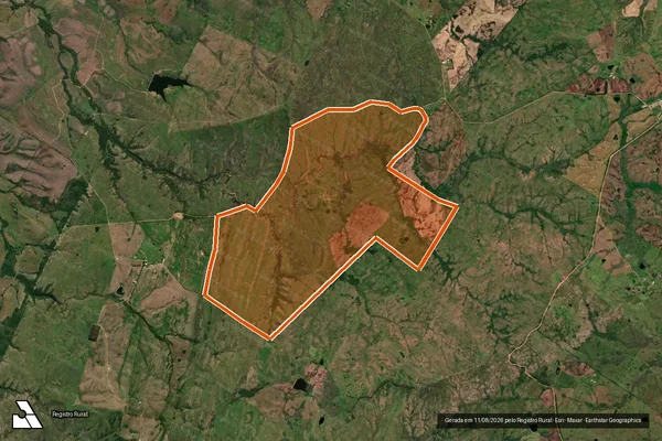 Imagem de satélite de Estancia Santa Amabile I em PEDRAS ALTAS - RS