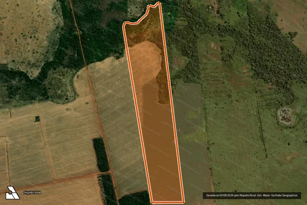 Imagem de satélite de FAZENDA SANTO ANTONIO II em PORTO ALEGRE DO NORTE - MT