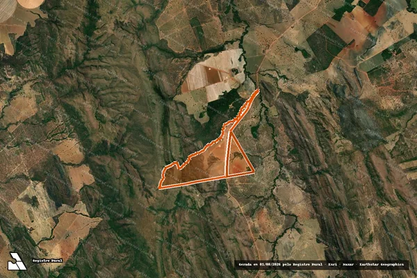 Imagem de satélite de Fazenda Maltizaria dos Espindulas em FORMOSA - GO