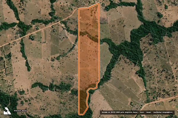 Imagem de satélite de SITIO TERRA PROMETIDA em PARANAÍTA - MT