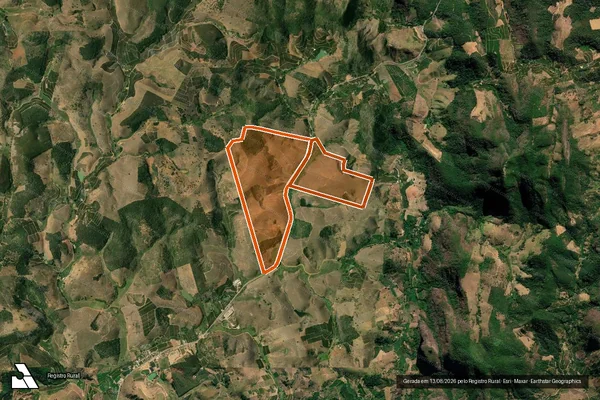 Imagem de satélite de FAZENDA SANTO INÁCIO em COLATINA - ES