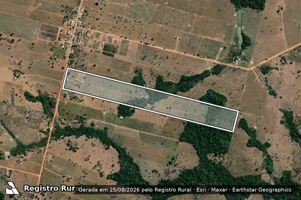 Imagem de satélite de SITIO UNIÃO em PARANAÍTA - MT