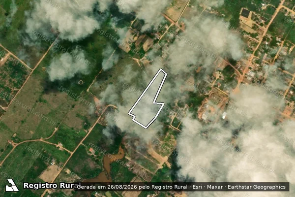 Imagem de satélite de CHACARA TRIANGULO em PORTO VELHO - RO
