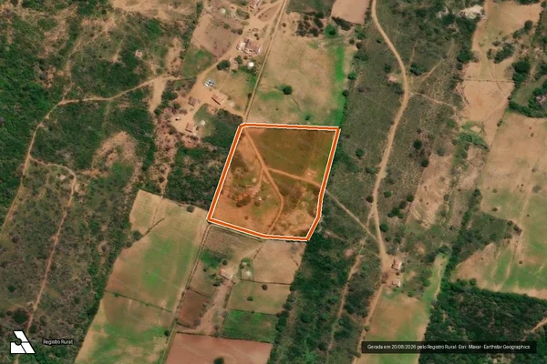 Imagem de satélite de SITIO CINCO LAGOAS em CASSERENGUE - PB