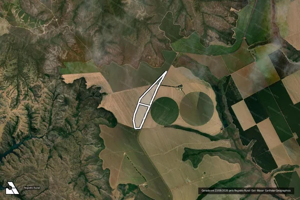 Imagem de satélite de FAZENDA BOM JESUS em CATALÃO - GO