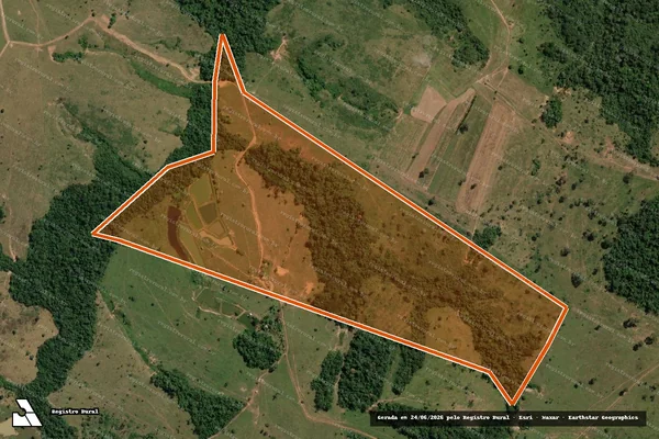 Imagem de satélite de Fazenda Areia Branca III em PLÁCIDO DE CASTRO - AC