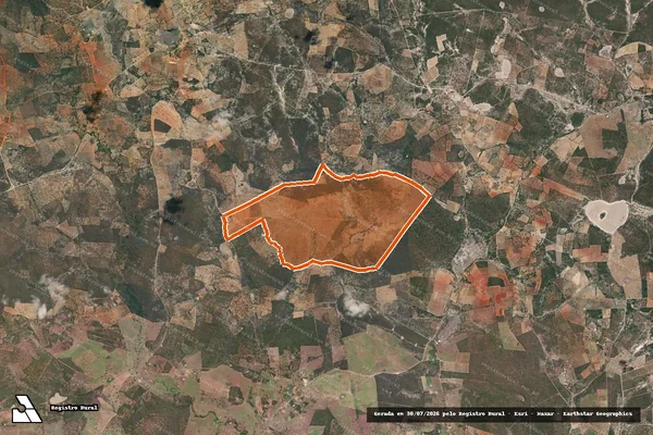 Imagem de satélite de FAZENDA REAL SONDA em LIVRAMENTO DE NOSSA SENHORA - BA