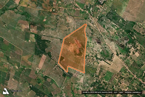 Imagem de satélite de SITIO MOCOTO em CACIMBA DE DENTRO - PB