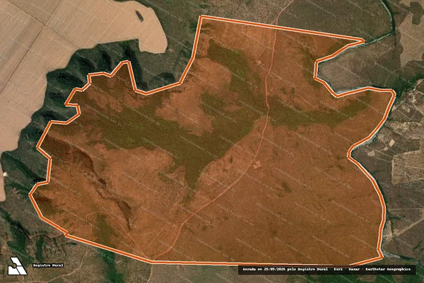 Imagem de satélite de FAZENDA CAITETU em BALSAS - MA