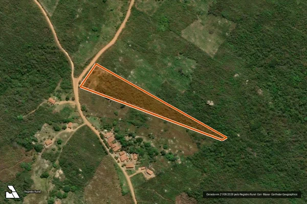 Imagem de satélite de SITIO DE FORA em PEREIRO - CE