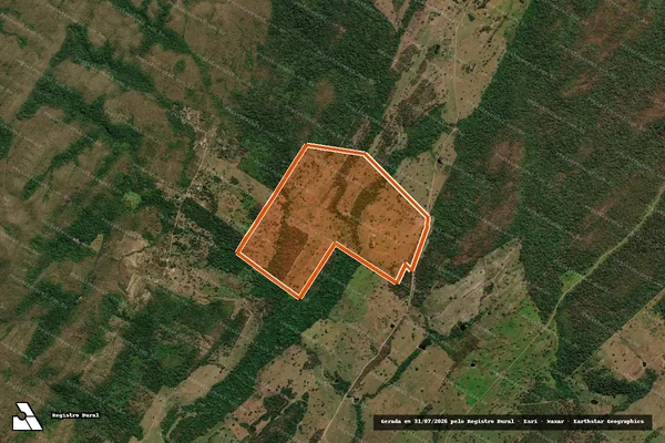 Imagem de satélite de RANCHO DOS IPES em POCONÉ - MT