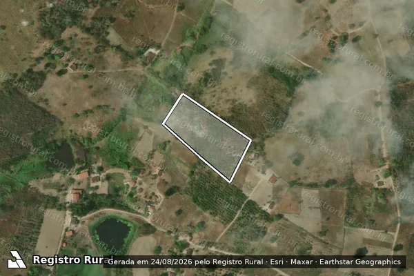 Imagem de satélite de SITIO CAMUCÁ em SÃO SEBASTIÃO DE LAGOA DE ROÇA - PB