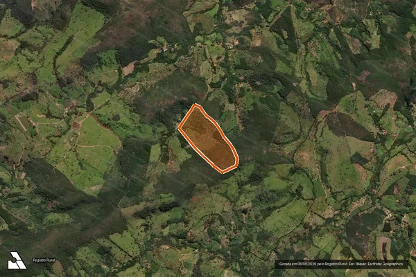 Imagem de satélite de BOA VISTA em ITAGUARA - MG