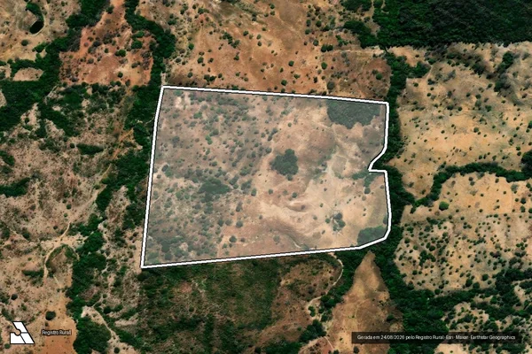 Imagem de satélite de FAZENDA DE CIMA em FAINA - GO