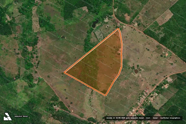 Imagem de satélite de FAZENDA CASTANHALZINHO em ALENQUER - PA
