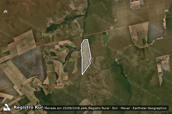 Imagem de satélite de FAZENDA ESTRELA em TANGARÁ DA SERRA - MT