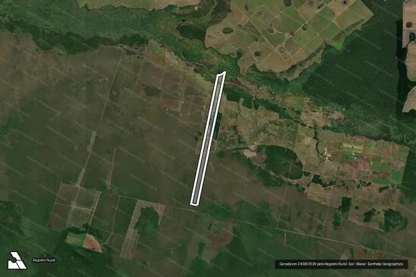 Imagem de satélite de SITIO NOVA ERA em CEREJEIRAS - RO