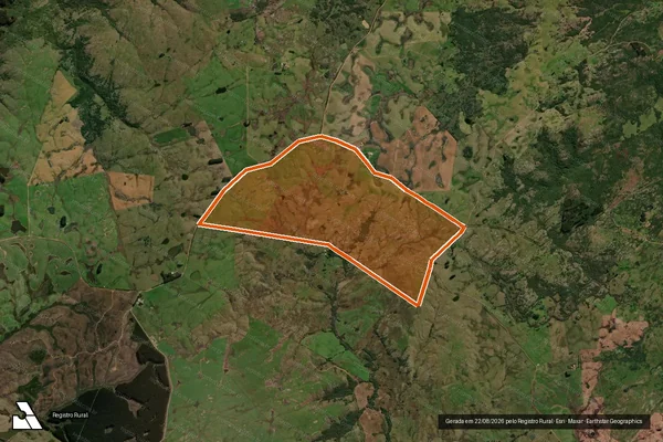 Imagem de satélite de Fazenda da Consolação em LAVRAS DO SUL - RS
