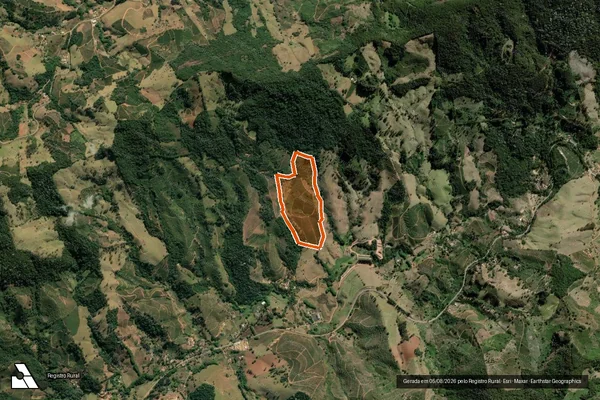 Imagem de satélite de Sitio Cancao em PEDRALVA - MG