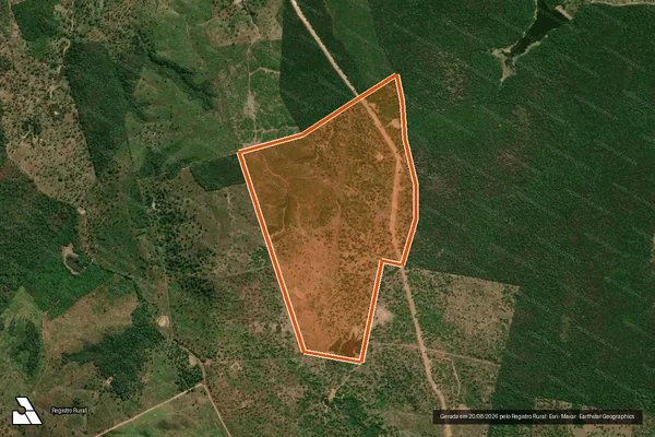 Imagem de satélite de FAZENDA SANTA ISABEL em GONÇALVES DIAS - MA