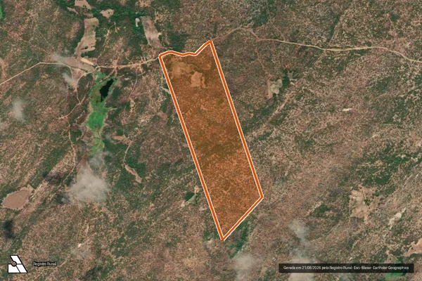 Imagem de satélite de Lote 39 - PA São Vicente em VÁRZEA - PB