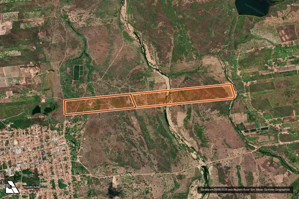 Imagem de satélite de TIBIRA em BELA CRUZ - CE