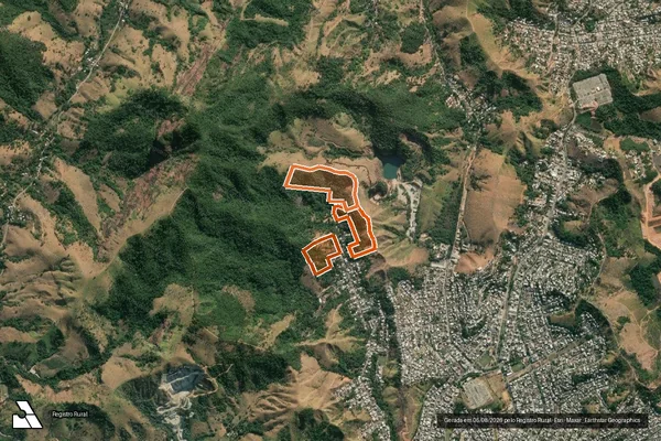 Imagem de satélite de SITIO FORQUILHA em IPATINGA - MG